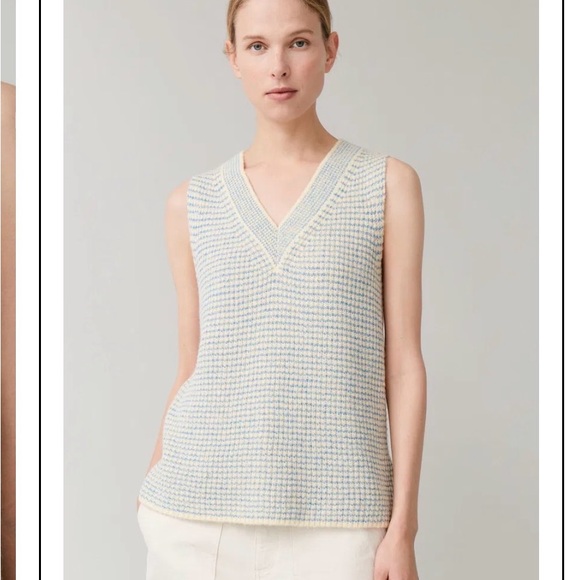 COS Vest Women's Alpaca wool blended for spring size M - Picture 2 of 13